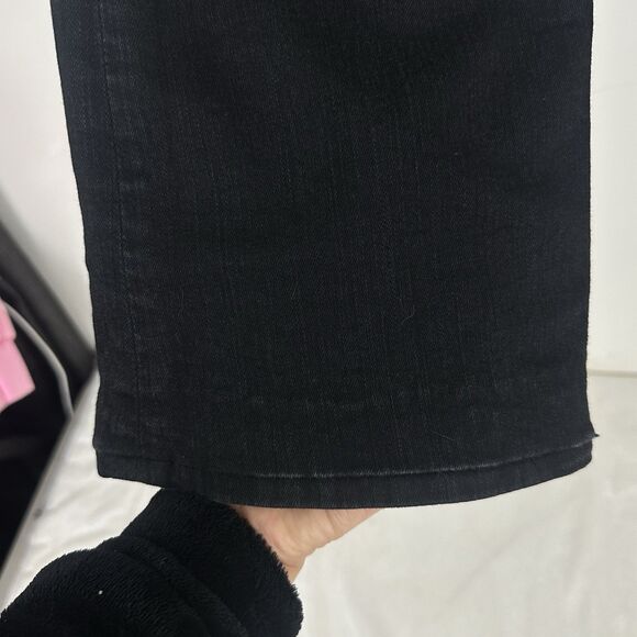 Mother Denim The Tripper Ankle Jeans Size 32 Color:Not Guilty Faded Black - Picture 9 of 16